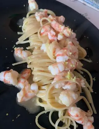 Ricetta Linguine al limone e mazzancolle di ricettedicasanostradialexeangy