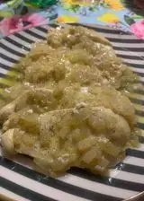 Ricetta Petto di pollo con cipolle