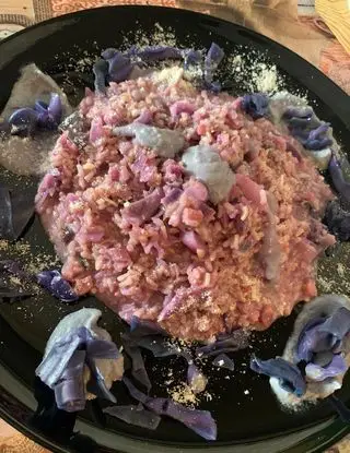 Ricetta Risotto con pancetta e cavolo viola di ricettedicasanostradialexeangy