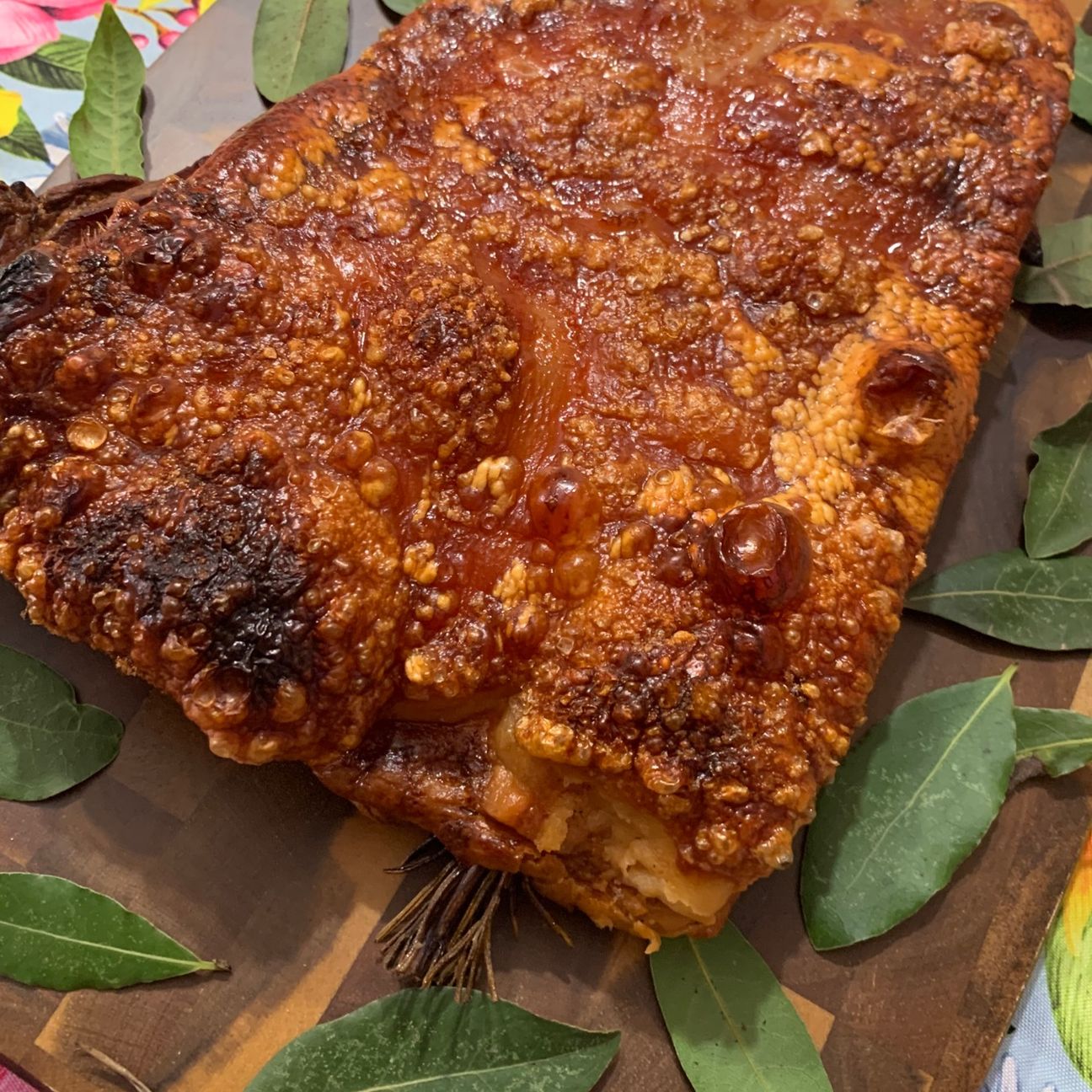 Pancetta croccantosa