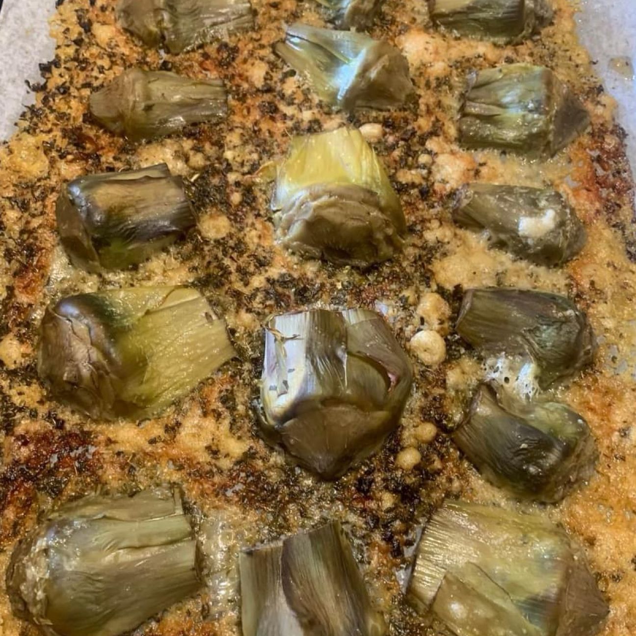Carciofi gustosi e sfiziosi al forno
