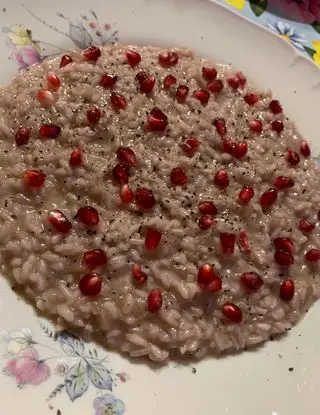 Ricetta Risotto alla melagrana di ricettedicasanostradialexeangy