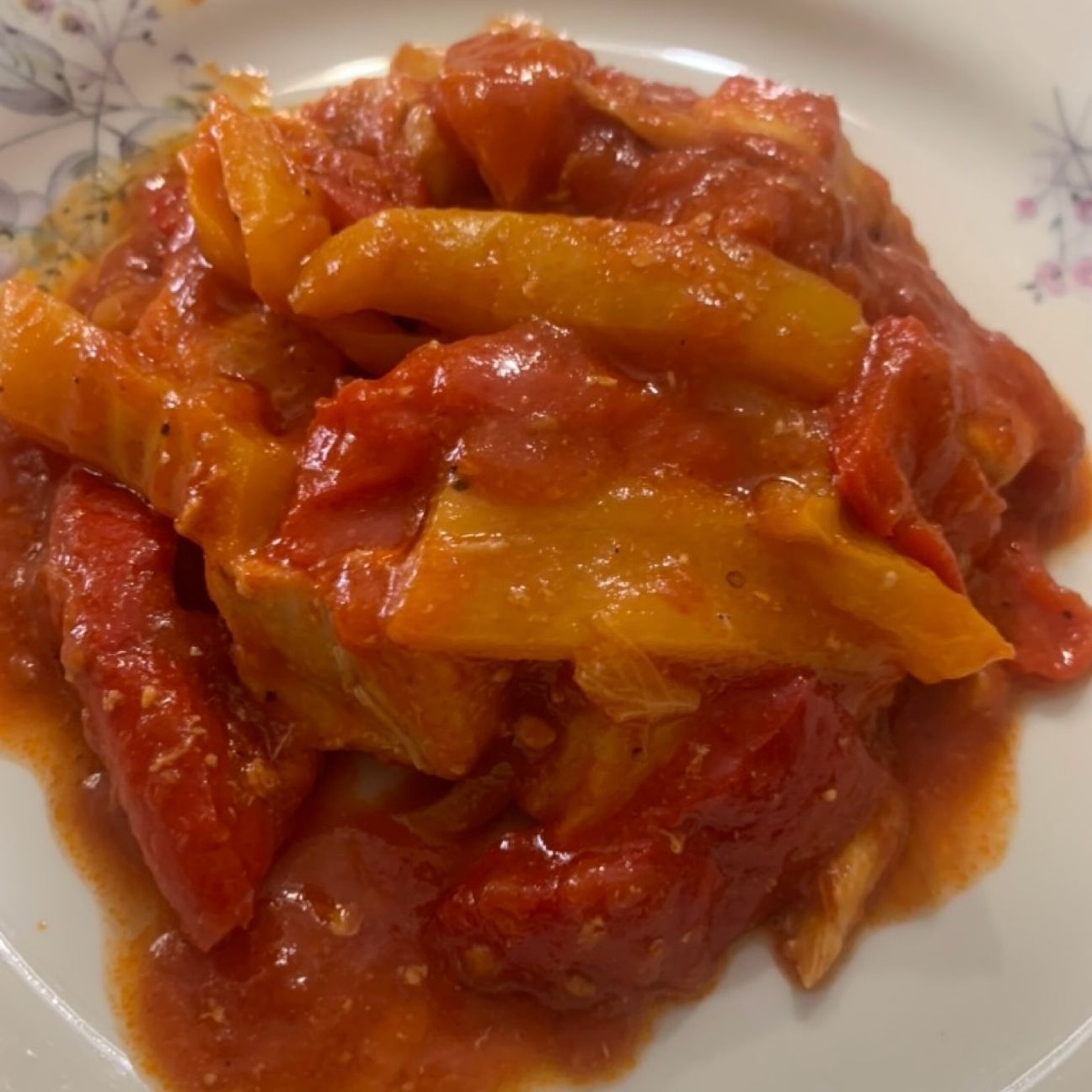 Petto di Pollo ai Peperoni