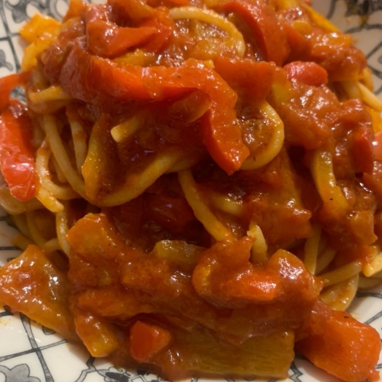 Pasta con Peperoni