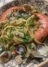 Ricetta Linguine Vongole e Gamberoni argentini
