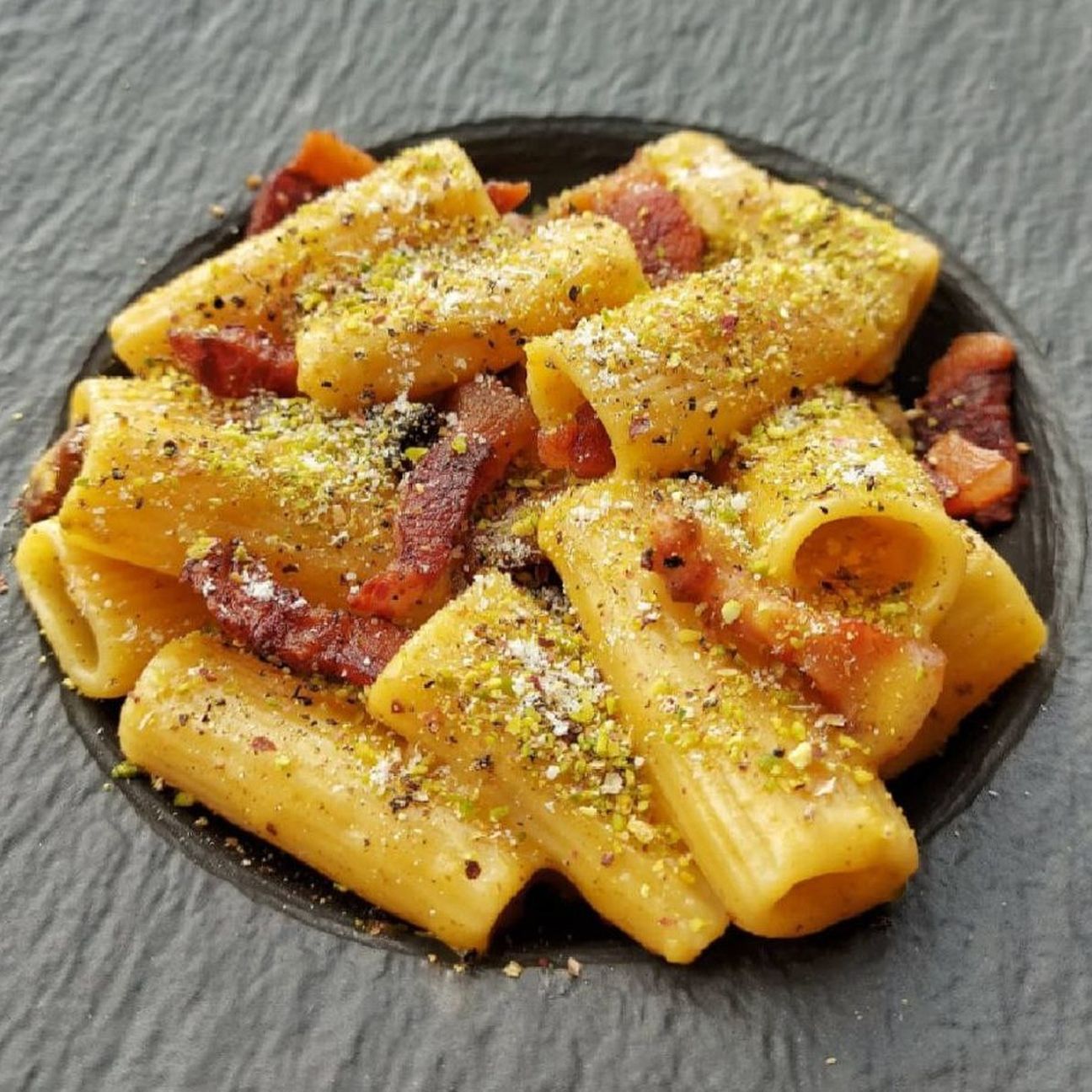 Carbonara ai pistacchi