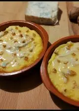 Ricetta Polenta in terrina con gorgonzola e noci