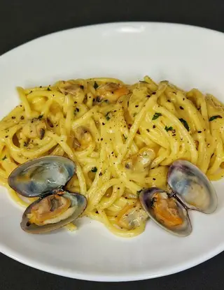 Ricetta Spaghetti alle vongole in crema di vongole di Cheatday_is_okay