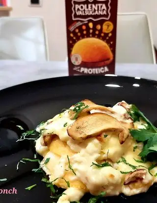 Ricetta Lasagnetta Polenta proteica ai funghi porcini di claudio23