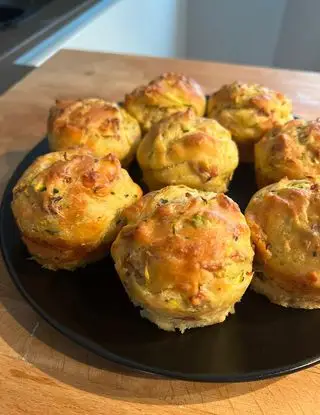 Ricetta MUFFIN SALATI ( zucchine-speck-formaggio) di giorgia5