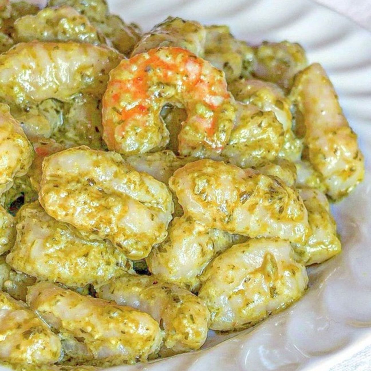 🦐GNOCCHI PESTO E GAMBERI🦐
