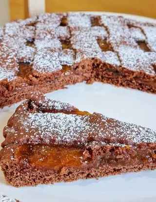 Ricetta 🍊CROSTATA AL CACAO ALLA MARMELLATA DI ARANCE🍊 di laricettachescotta