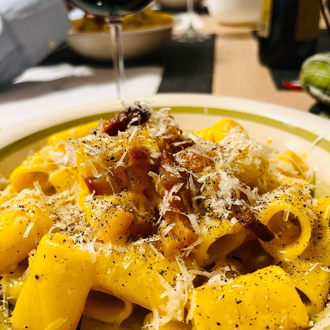 Carbonara Mezze maniche