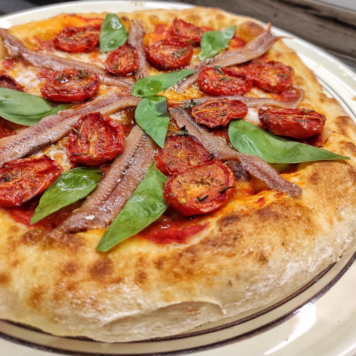 Pizza Biga "doppia cottura" (combo)