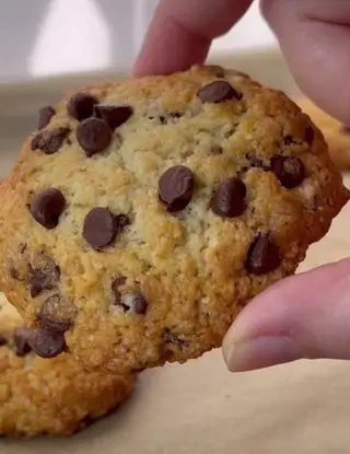 Ricetta Biscotti con gocce di cioccolato di giorgia_tibaldi