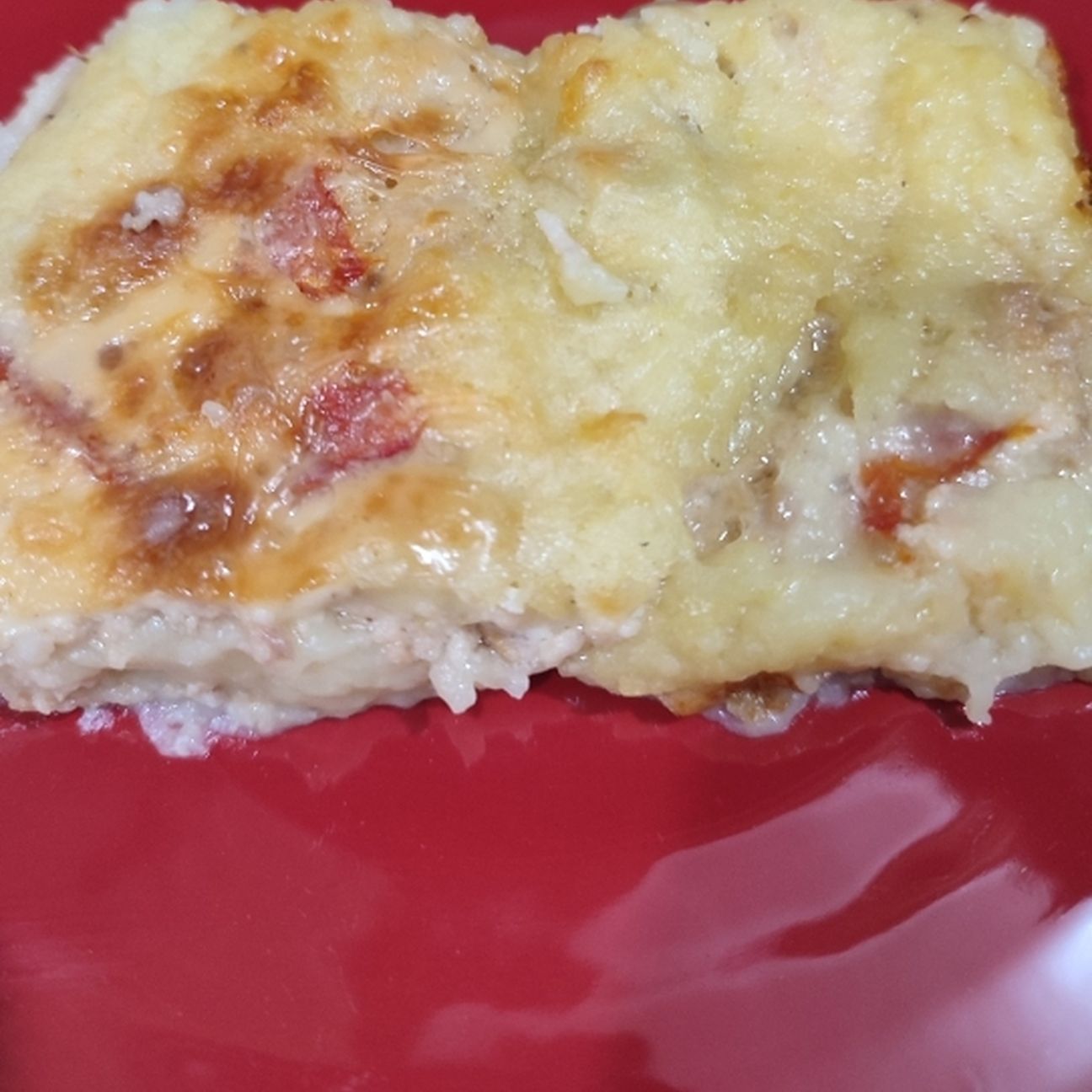 Polpettone di patate e tonno