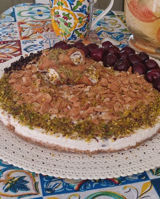 Torta cannolo