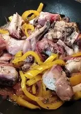 Ricetta Coniglio con peperoni