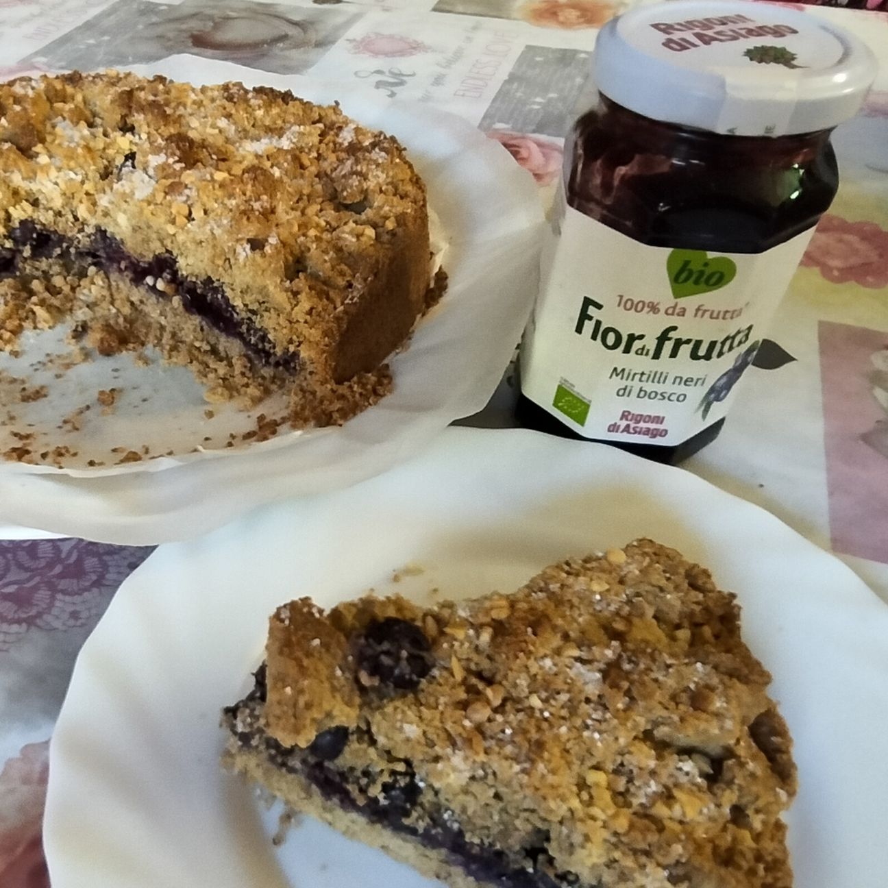 Sbriciolata di Quinoa e Mirtilli