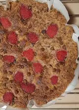 Ricetta Torta di lamponi e gocce di cioccolato fondente