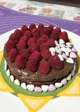 Ricetta Torta al cioccolato e lamponi