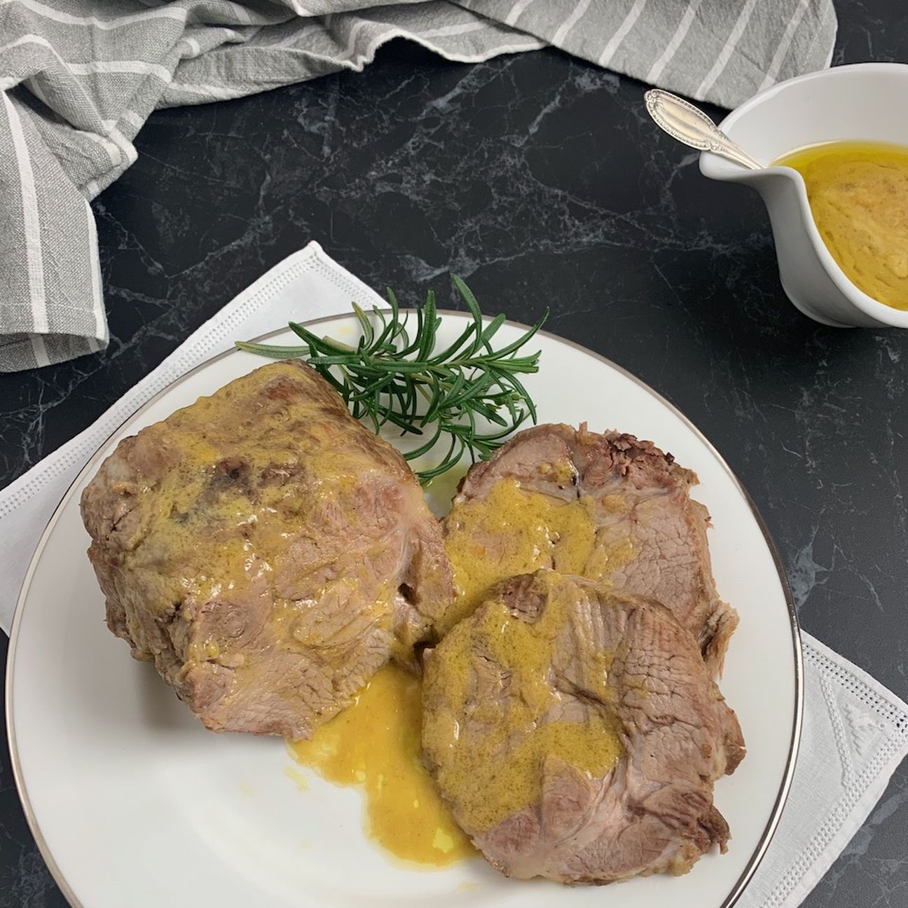 Arrosto di arista morbidissimo in pentola