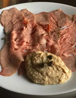 Ricetta Vitello tonnato con salsa antica di augusto