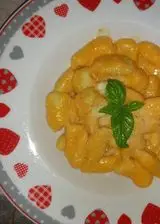 Ricetta Gnocchi alla crema di peperoni