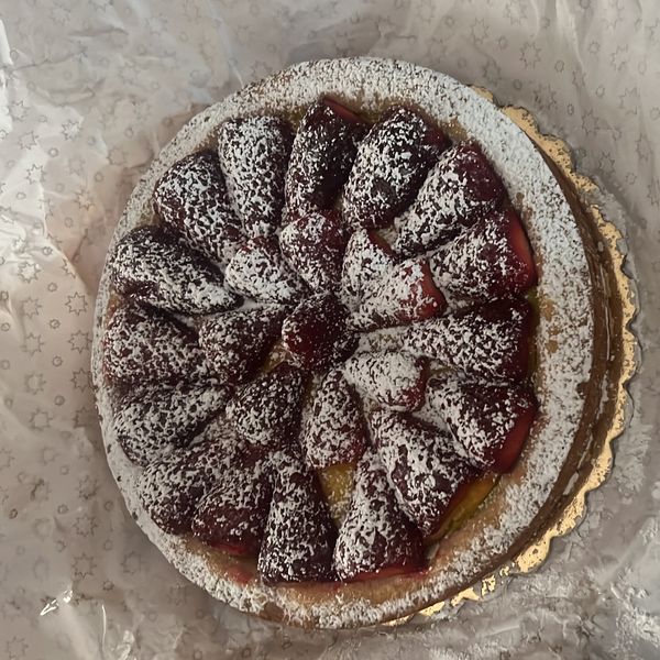 Crostata Di Crema Pasticciera Al Limone E Fragole Al Ta Cucina Giorgio