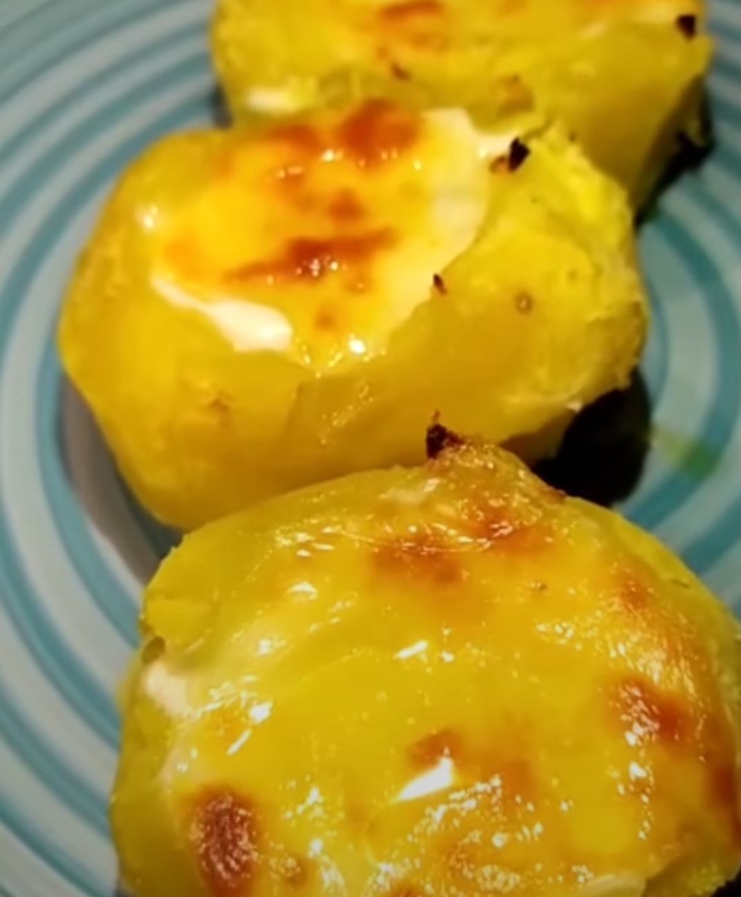 PATATE FARCITE CON PROSCIUTTO COTTO, PARMIGIANO REGGIANO DOP E SCAMORZA 🤗