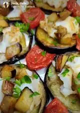 Ricetta MELANZANE FRITTE,  MERLUZZO E POMODORINI