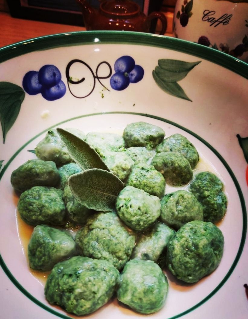 GNOCCHI DI RICOTTA E SPINACI