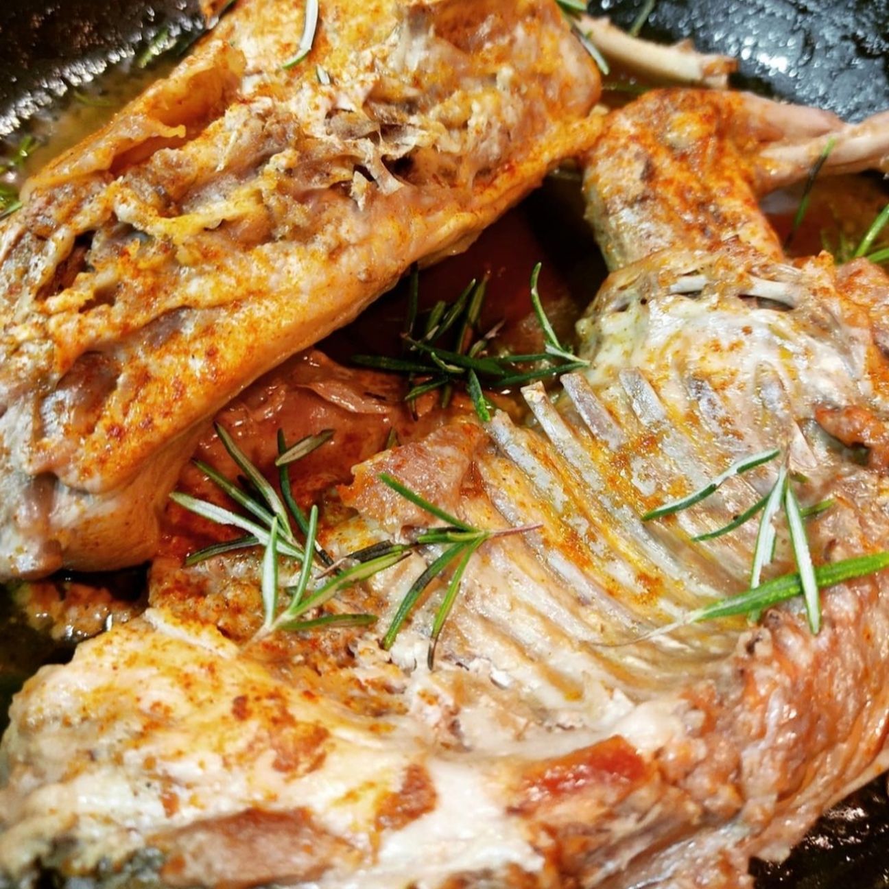 CONIGLIO ARROSTO AL FORNO