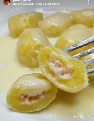 Ricetta GNOCCHI RIPIENI DI MOZZARELLA E PROSCIUTTO COTTO di Paola_dielle