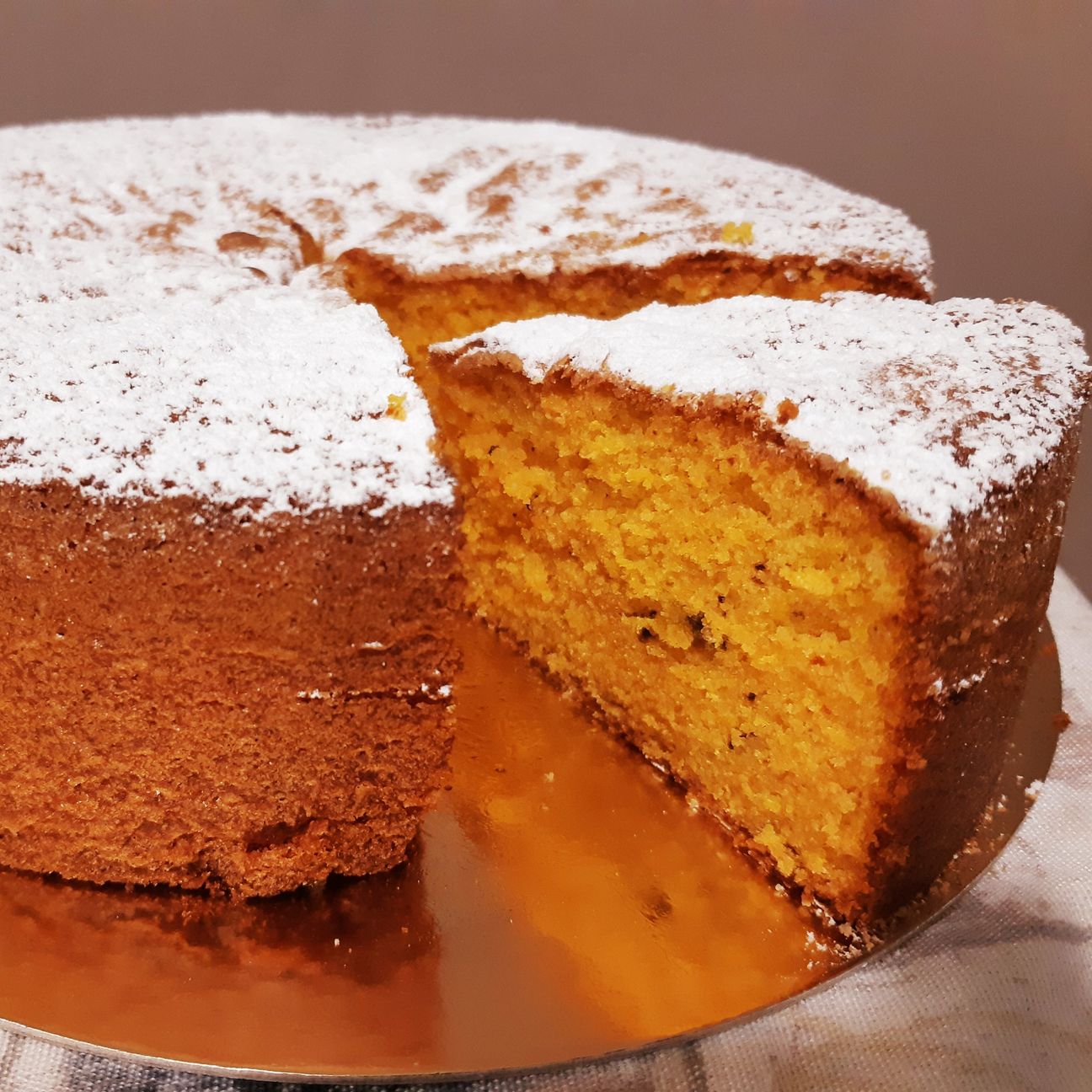 Torta Carote e Amaretti