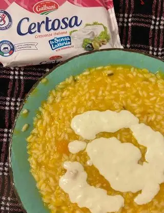 Ricetta Risotto alla zucca e riduzione di crescenza di turchina17