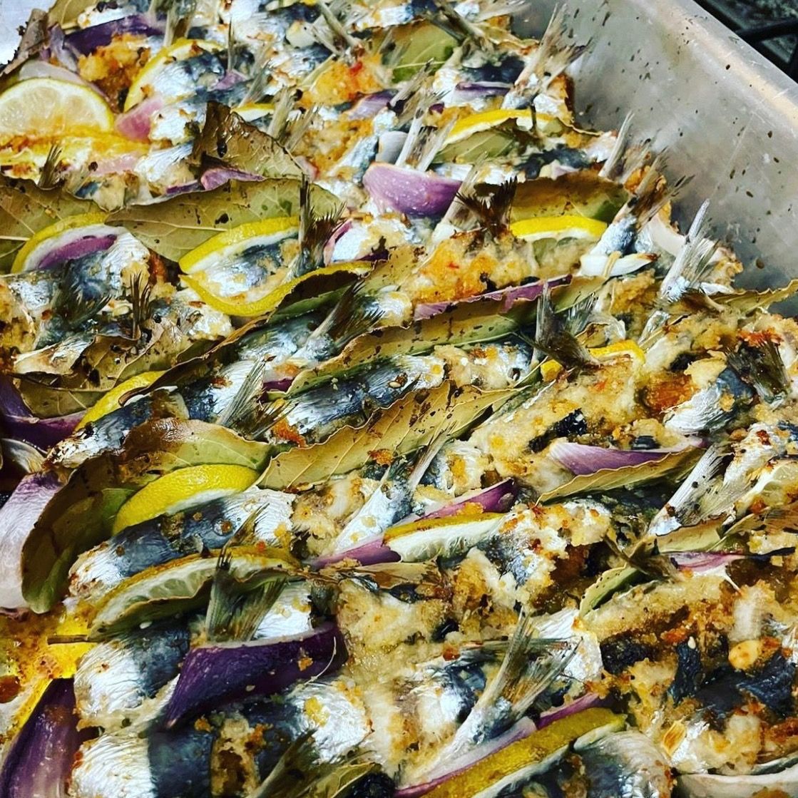 Sarde a beccafico