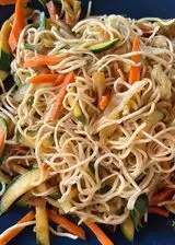 Ricetta Noodles vegetariano