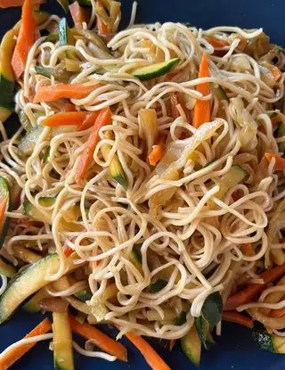 Ricetta Noodles vegetariano di incucinadalaura