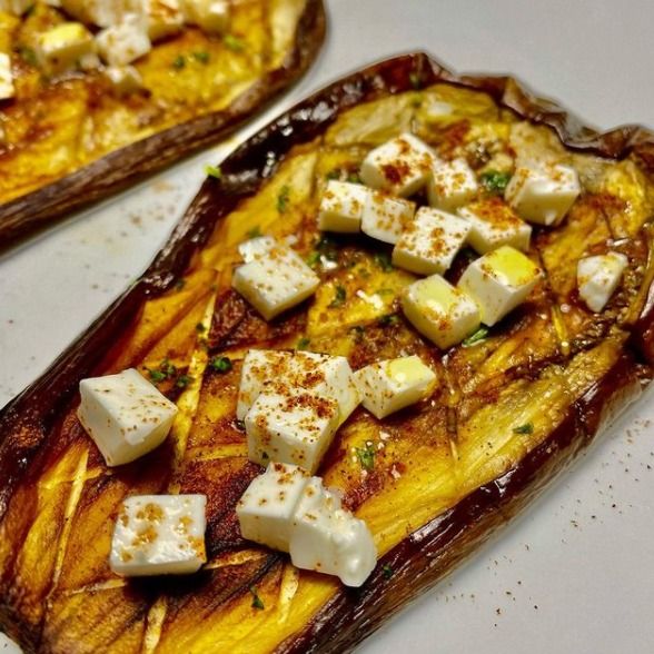 Melanzane al formaggio primosale e paprika affumicata