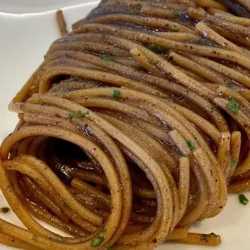 Ricetta Spaghetto alle olive nere di lucasfoodandkitchen