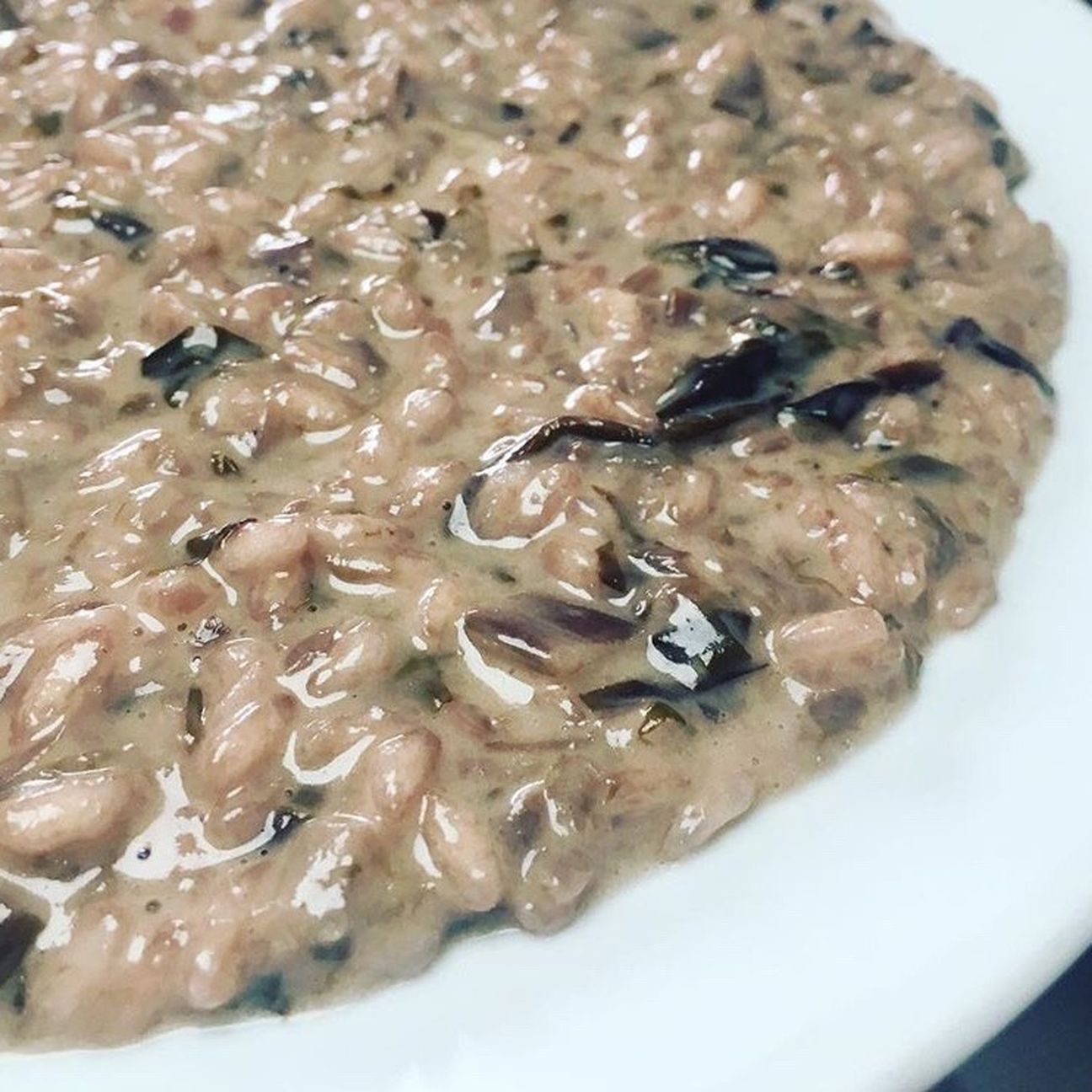 Risotto al radicchio tardivo