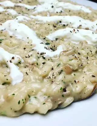 Ricetta Risotto ai porcini e stracciatella di lucasfoodandkitchen