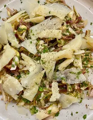 Ricetta Insalata di carciofi e grana all’olio sale e pepe di lucasfoodandkitchen