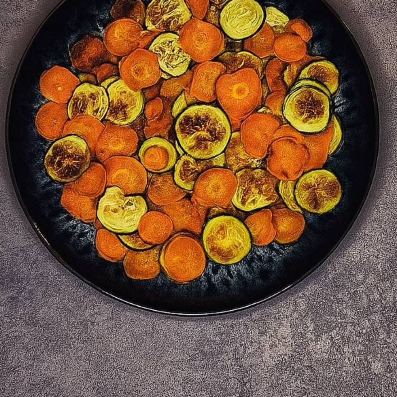 Chips di verdure croccanti