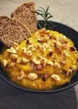 Ricetta Zuppa di zucca al rosmarino con crostini