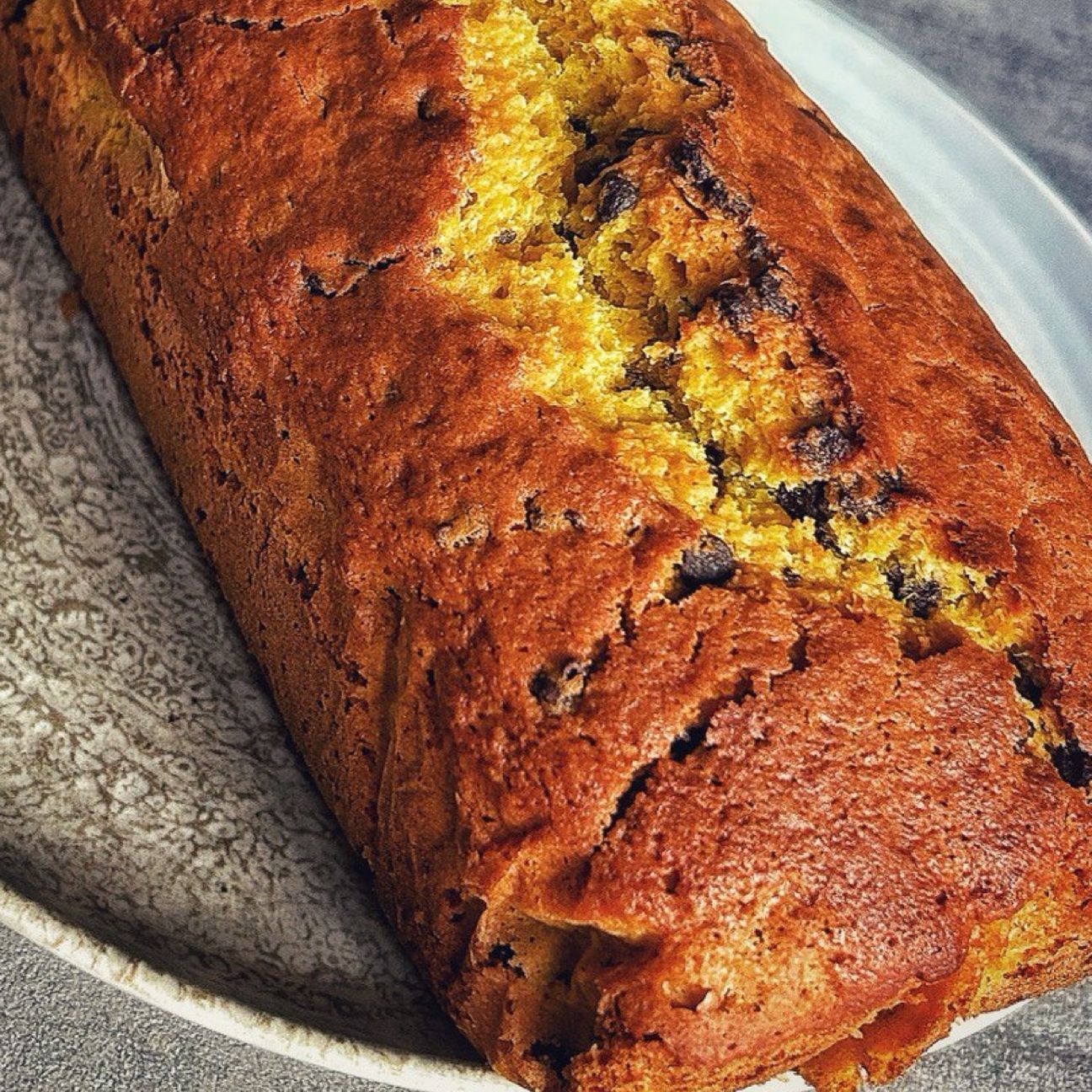 Plumcake zucca e cioccolato