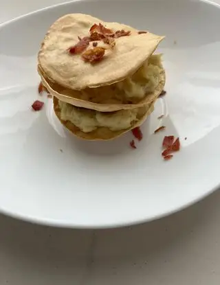 Ricetta Lasagnetta croccante con baccalà mantecato di robertamuc