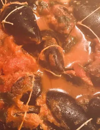 Ricetta Cozze ripiene al sugo di aurelia2