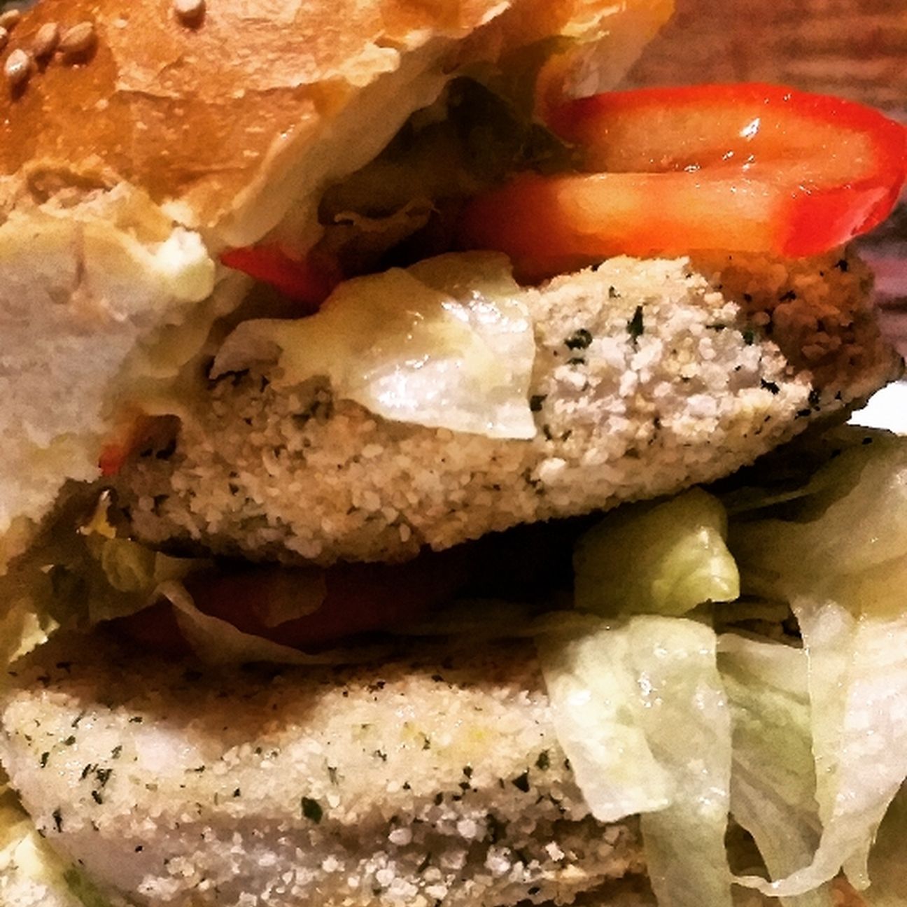 Hamburger di merluzzo